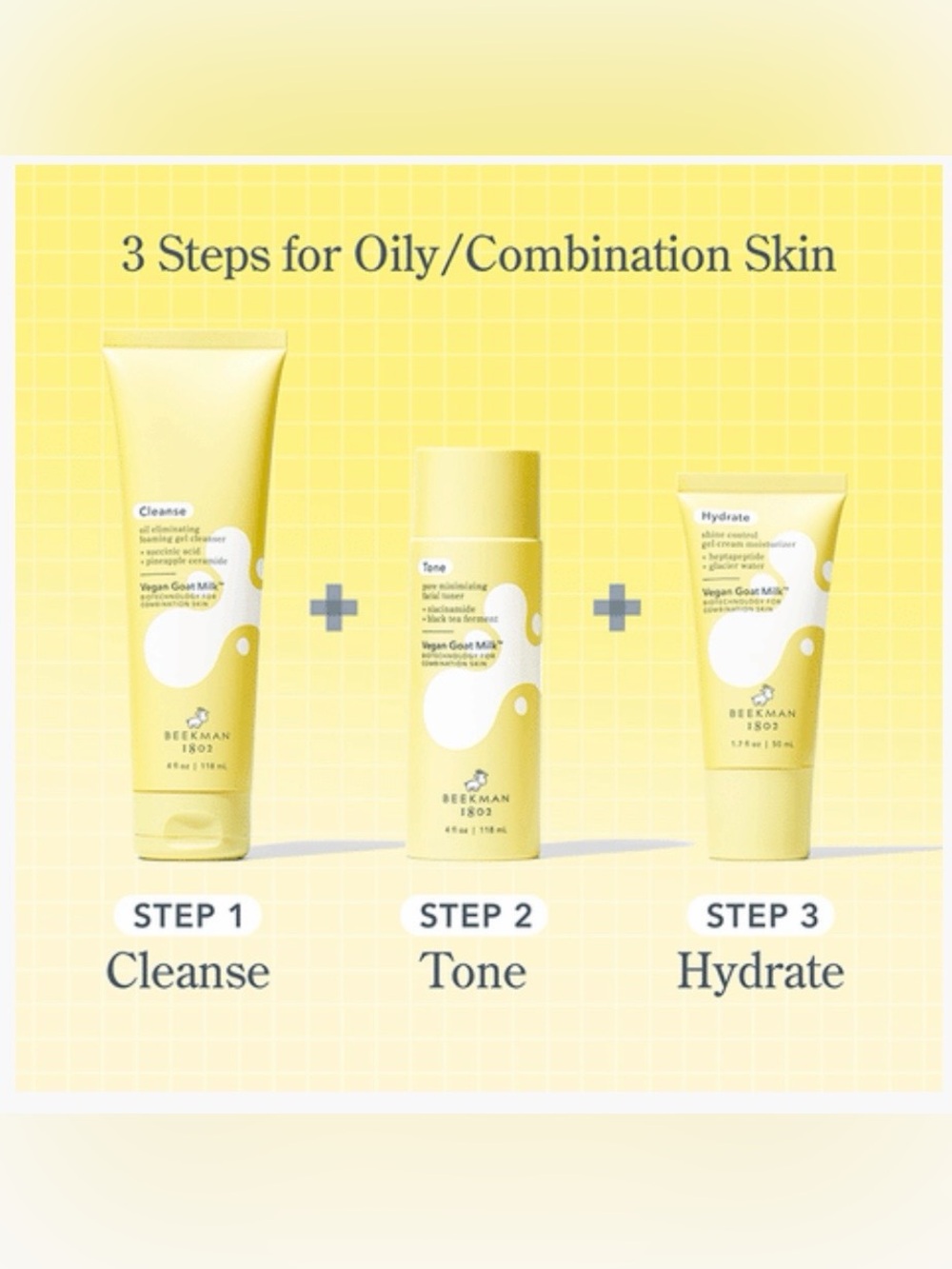 Beekman Trio Shine Free Collection - For Oily and Combination Skin